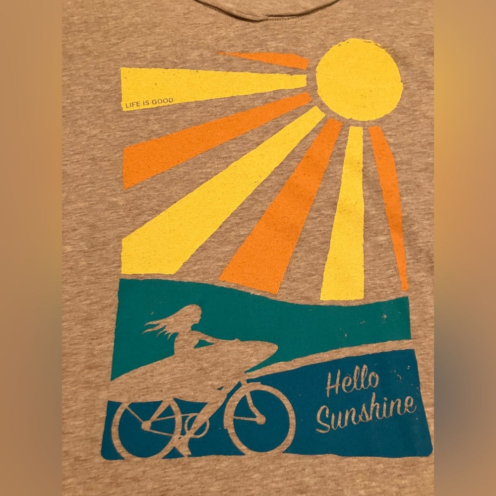 Life Is Good Smooth tee, L